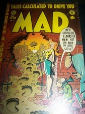 Mad Comic 8 Fnvf Dec. - Jan. 1954