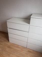 IKEA Malm Kommode 4 Schubladen Weiß Schlafzimmer - Gebraucht Guter Zustand