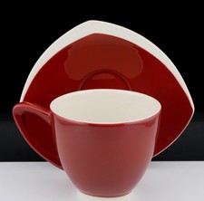 Lovely set of 2 Carlton Ware Australian Design Retro Cups and Saucers