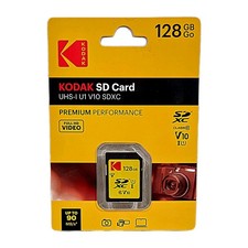 Kodak 128GB SDXC Memory Card Lot Of 5 UHS-I U1 V10 Class V10 85MB/s