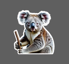 Koala Sticker Animal Cute Australia Wildlife Outdoor Gift Waterproof NEW