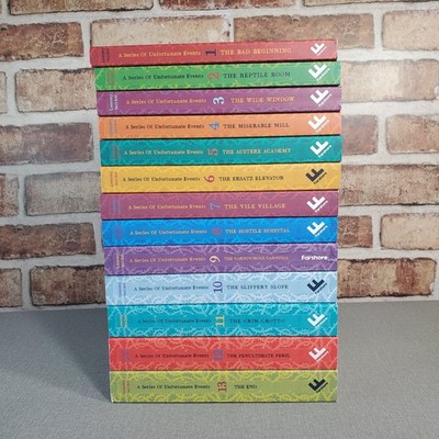 A Series of Unfortunate Events Complete 13 Book Set Lemony Snicket Farshore
