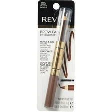 Revlon Colorstay 2-in-1 Gel + Pencil Eyebrow Fantasy #105 Brunette