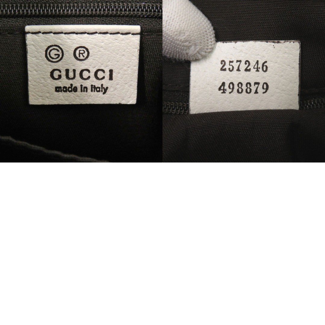 GUCCI GG Canvas Purple Shoulder Bag Women's Used 257246 Gold Hardware thumbnail 7