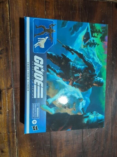 2022 G.I. Joe Classified Series Snake Eyes & Timber Figurine Set Hasbro