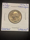 1976 S Washington Quarter Bicentennial 40% Silver “0726101” Unc