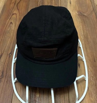 Levi s Men s Black Cap One Size Adjustable Hemp Cotton Baseball Hat  FASTSHIP 