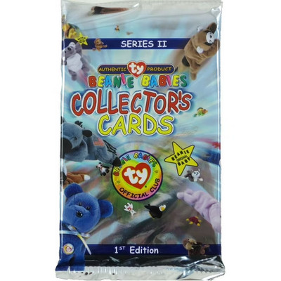 Ty Beanie Babies Collectors Cards Series II 1st Edition - Factory Sealed Pack