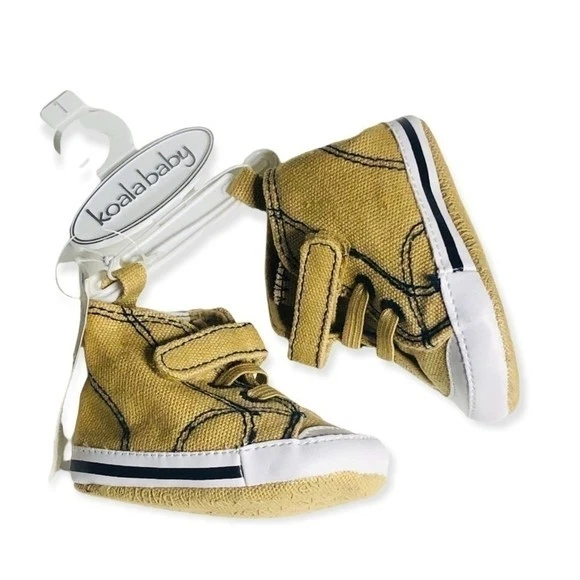 NWT KOALA BABY Textile Material Baby Boy Shoes Size 1 Kids Sneakers Boots - Image 2 of 4