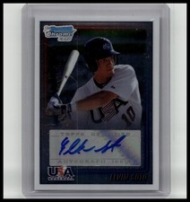 2010 Bowman Chrome #USA-ES Elvin Soto 18U USA Baseball Autographs