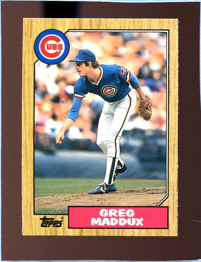 1987 Topps Traded Greg Maddux #70T Rookie RC