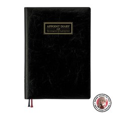 NEW Daigo 2026 Planner Appointment Daily 4-Day Spread A5 Black E1668 Starting