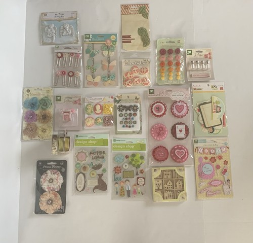 Lot Of Arts And Crafts Supplies Summer Fun Themed 21 Sealed Items