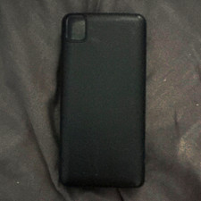 Black Portable Lithium-Ion USB Power Bank Charger, USB-A  USB-C Ports