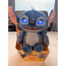 Disney Stitch Many Moods Plush LCD Eyes 50 Sounds Interactive Toy