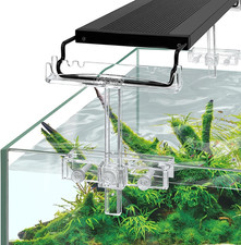 Aquarium Light Riser Adjustable, Clear Acrylic Fish Tank LED Light Stand Aquariu