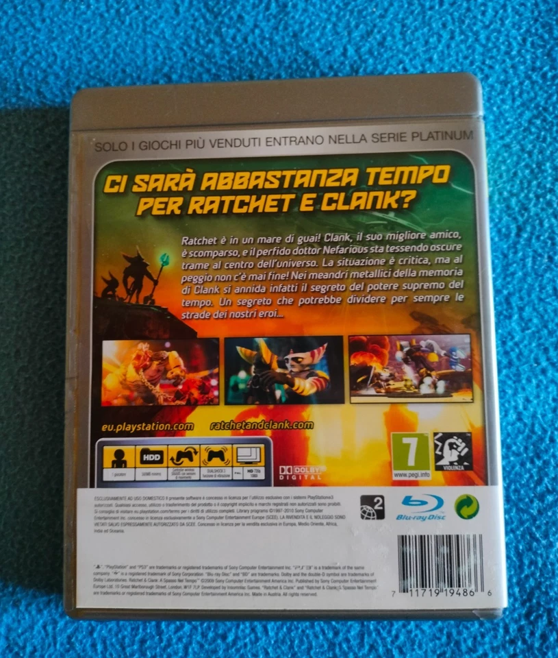 Ratchet and Clank: A Spasso nel Tempo - PS3 - PAL - ITA - PlayStation 3 - Immagine 2 di 4