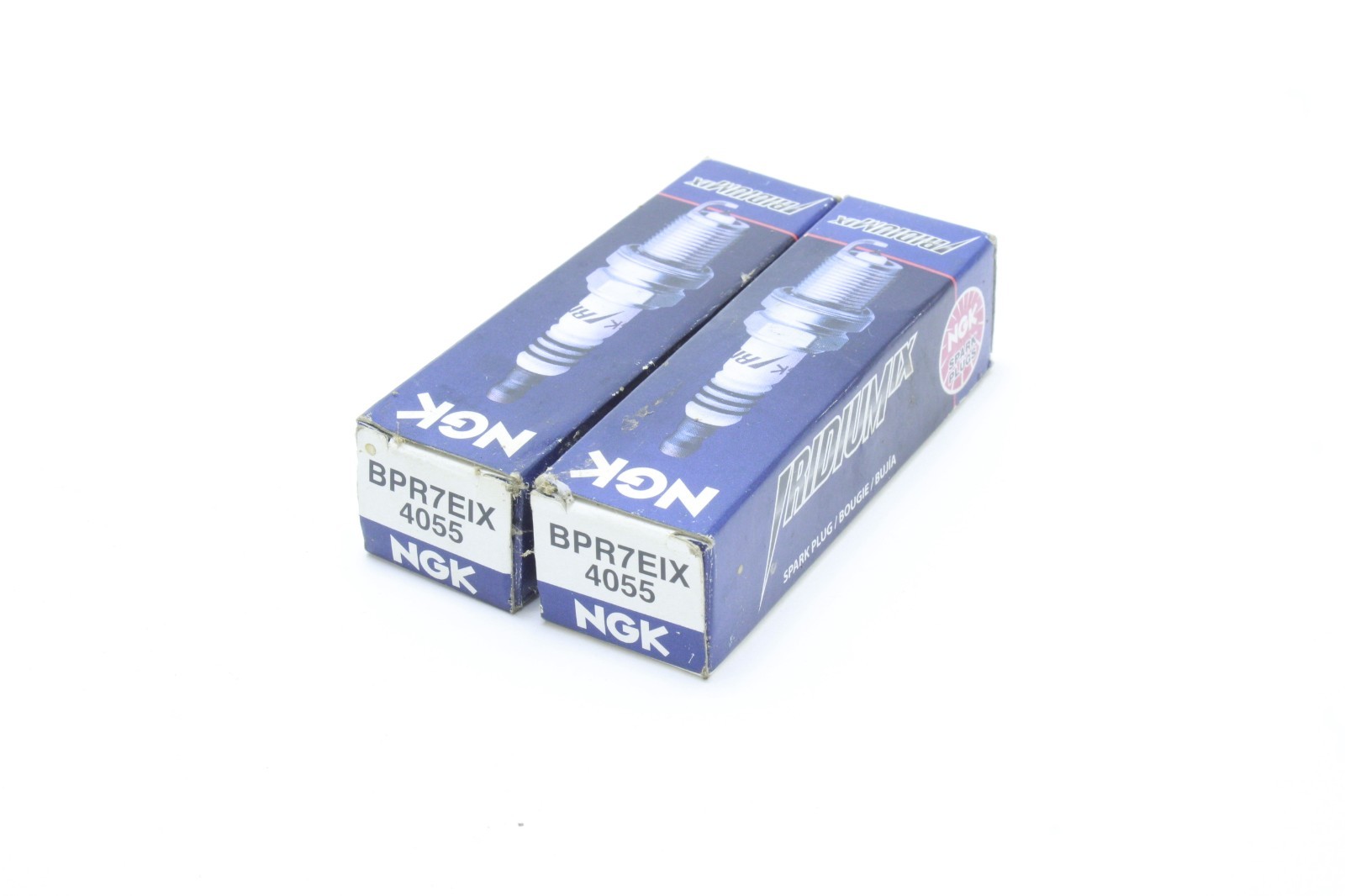 Set of 2 Genuine NGK 4055 Iridium IX Spark Plug BPR7EIX