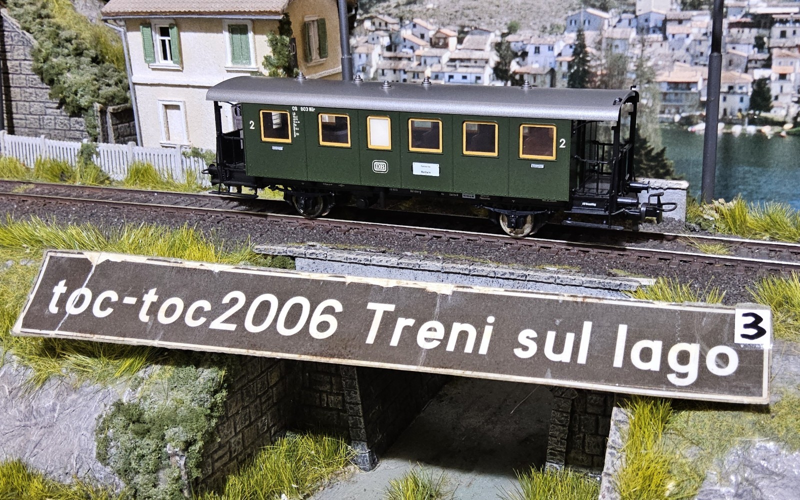 MÄRKLIN 4301 CARROZZA PASSEGGERI 2'CLASSE AC HO