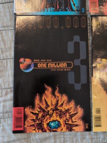DC One Million 1-4 1 2 3 4 First Solaris Complete Set 1998 James Gunn Superman - Picture 4 of 6