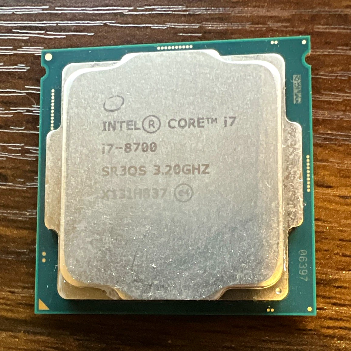 Intel Core i7-8700 Processor Model Computer Processors LGA 1151