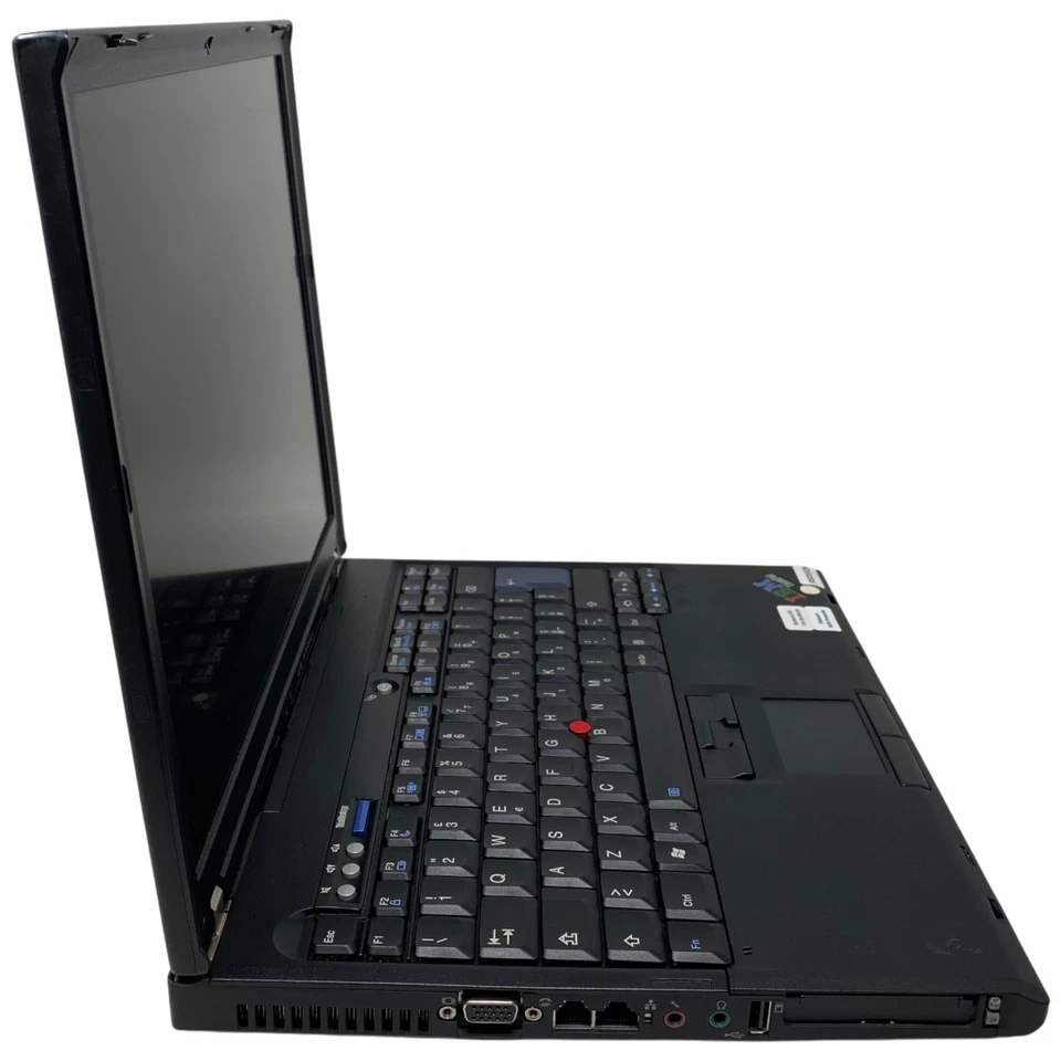 PC Portatile Notebook Usato 14” Lenovo T60 Dual Core 3Gb Ram 80Gb SSD W10 32 Bit - Immagine 3 di 4