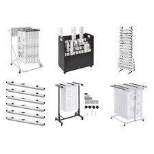 Uimoso Blueprint Clamps and Storage Rack with...