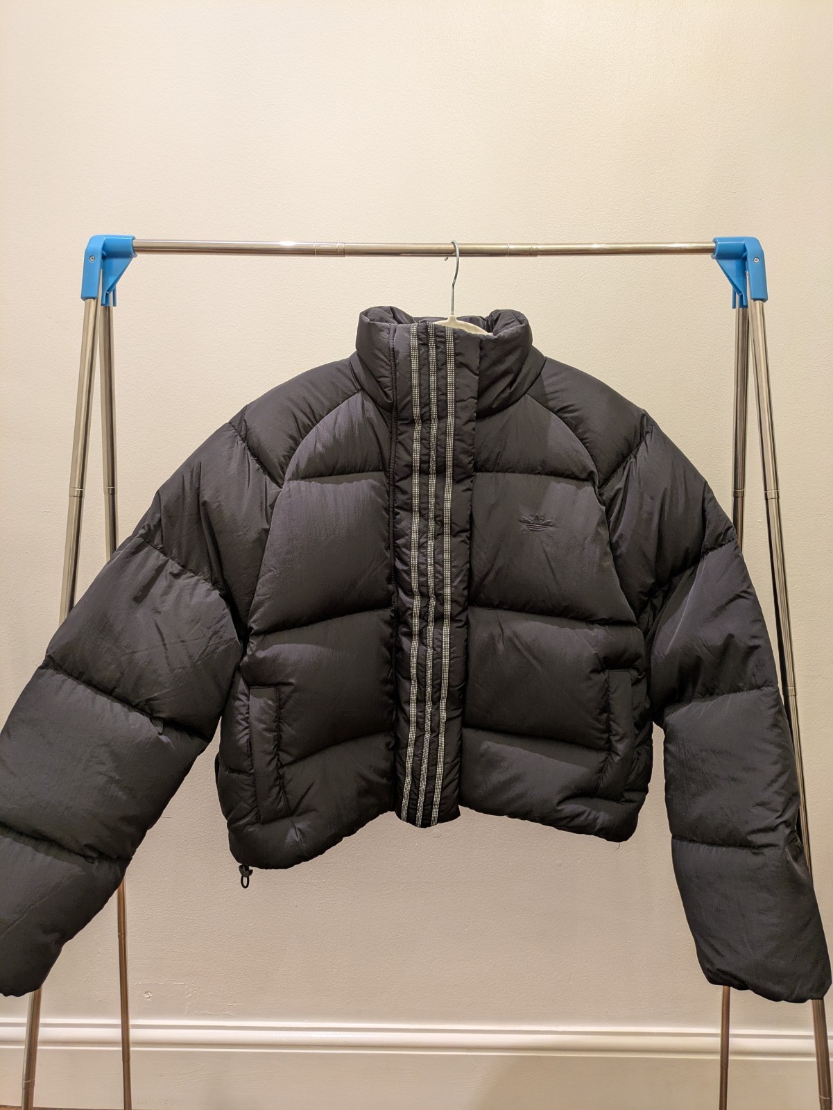 Adidas Originals Womens Down Puffer Jacket Black UK 14 Large BNWT RRP £150
