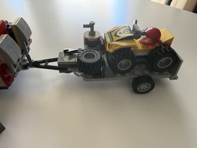 LEGO City 60148 ATV Race Team Truck Trailer Minifigure Preowned Complete Retired