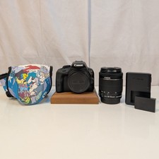 Canon EOS Rebel Kiss X7 SL1 18.0MP DSLR Camera with EF-S 18-55mm IS STM Lens