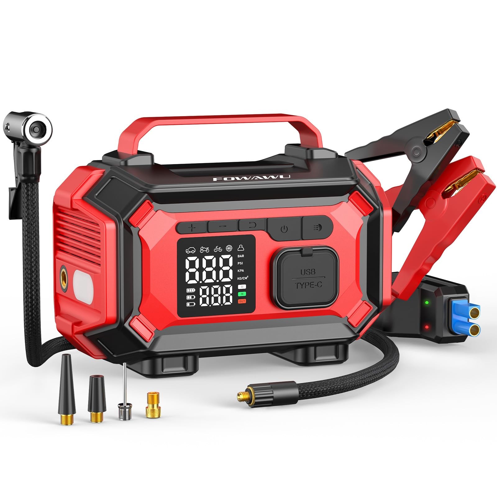 Avviatore di Emergenza Auto 2in1 8000A