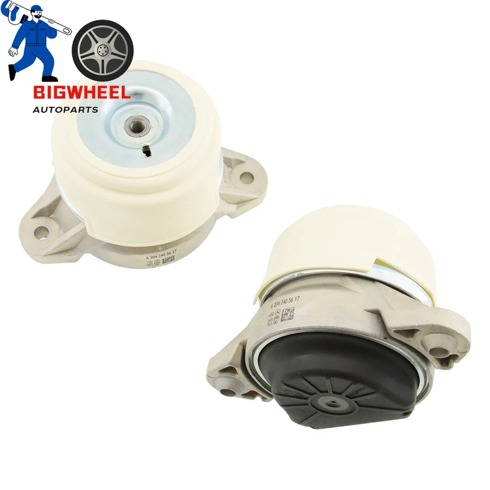 OEM 2042405617 2Pcs Engine Mount Front L&R For Mercedes-Benz C300 C350 GLK350 Foto 4 de 4