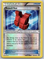 Assault Vest 133/162 Reverse Holo XY - BREAKthrough NM