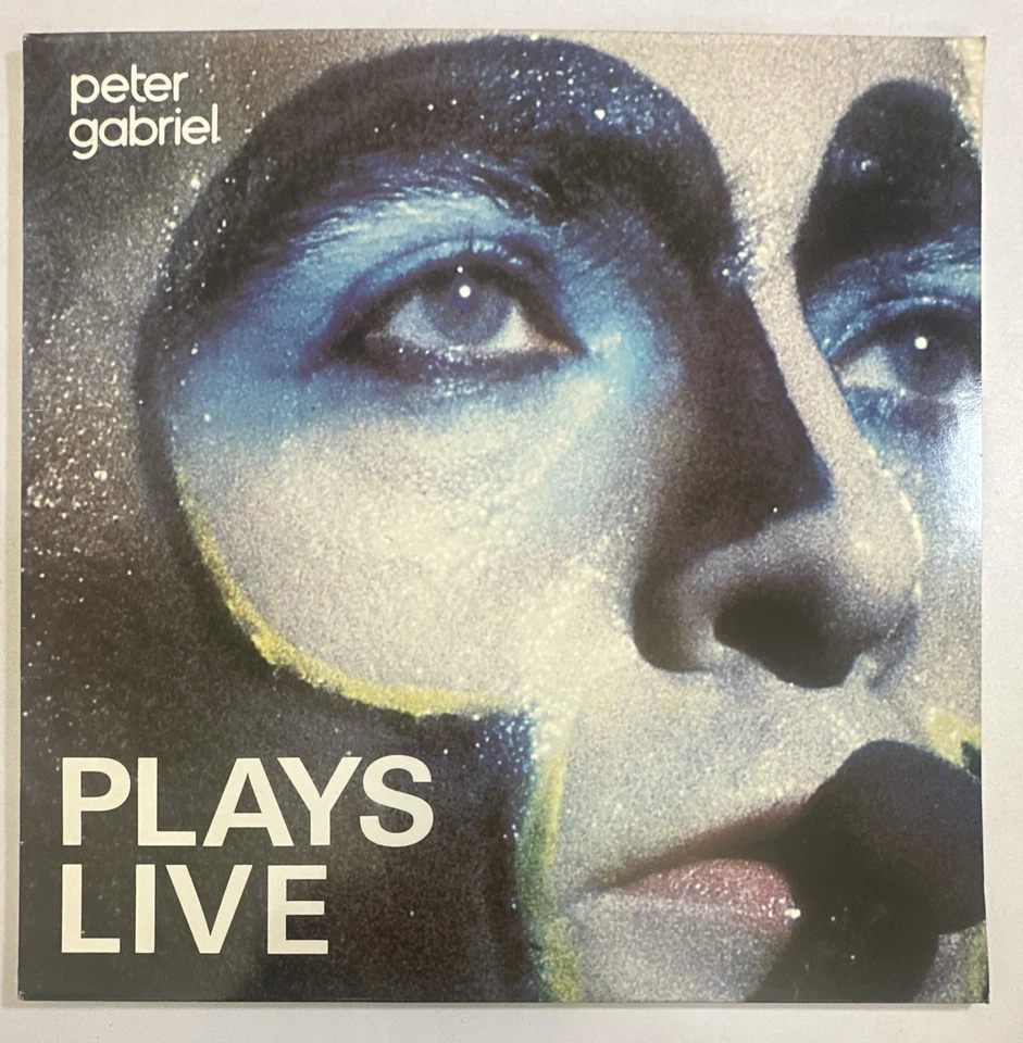 Peter Gabriel Plays Live Double Vinyl LP 1983 Album Record with Inners NM / EX Foto 2 de 4