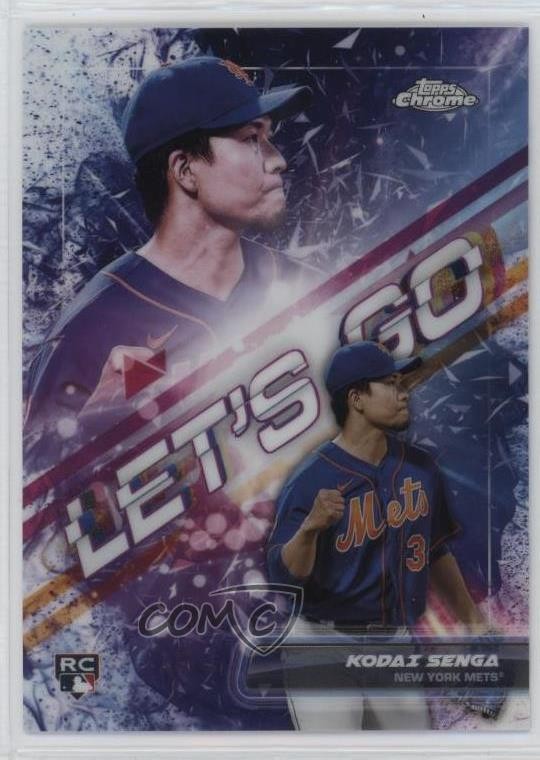 2023 Topps Chrome Update Let's Go Kodai Senga #LG-56 j8o