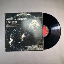 Mahalia Jackson I Believe Columbia Vinyl LP CS 8349 G/F