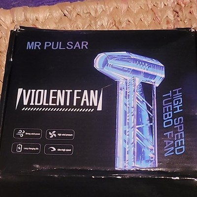 Portable Air Jet Dry Mini Blower / Vacuum Super Fan Turbo Power Case