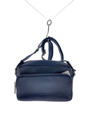 ECCO Shoulder Bag, Cowhide Leather, Navy, 910581290897