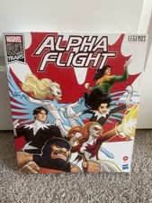 Marvel Legends 6 Alpha Flight Box Set New Sealed Puck Northstar Snowbird Aurora