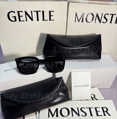 GentleMonster MYME 01 Sunglasses Black Frame Black Lenses | eBay