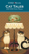 2025 Wysocki, Cat Tales 2 Year Pkt Planner by Carousel Calendars