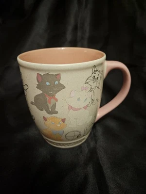 Aristocats Disney Classic Sketch Coffee Mug Tea Cup Disney Store Exclusive Rare - Image 1 of 4
