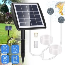 Solar Power Oxygenator Pond Water Oxygen Pump Fish Tank Air Pump Oxygen Aerator