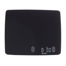 Taylor Waterproof Digital Kitchen Scale 30 lb Capacity Expanded Platform New 4A