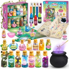Fairy Magic Craft Kit for Kids with 20PCS Potion Bottles Fairy Magical Potio...