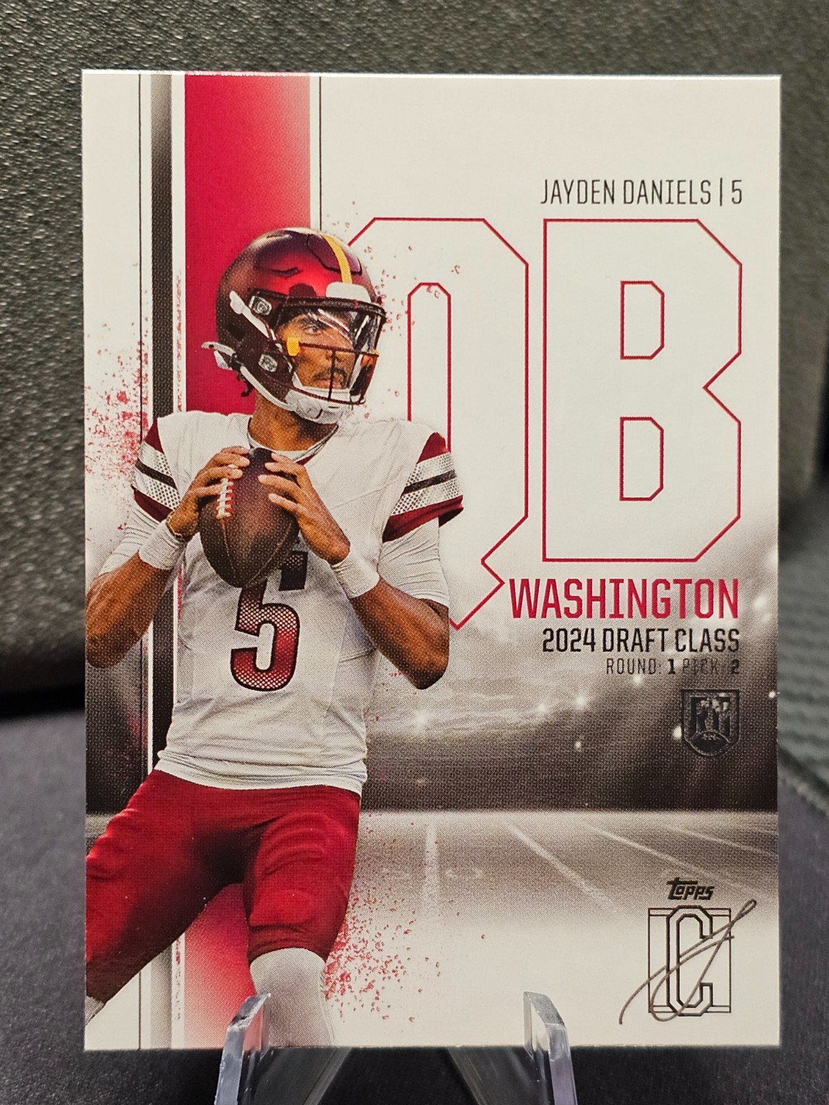 Jayden Daniels Rookie #194 2024 Topps Signature Class Washington Commanders RC