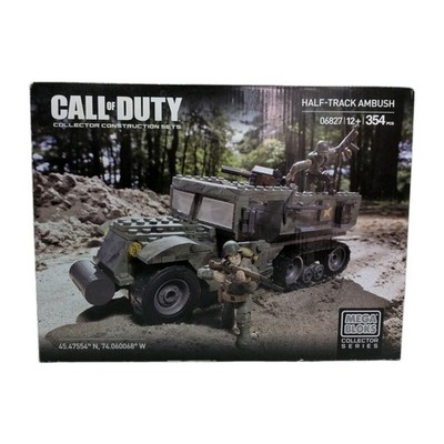 Mega Bloks Call of Duty Half-Track Ambush Rare Brand New Sealed Collectors Grail