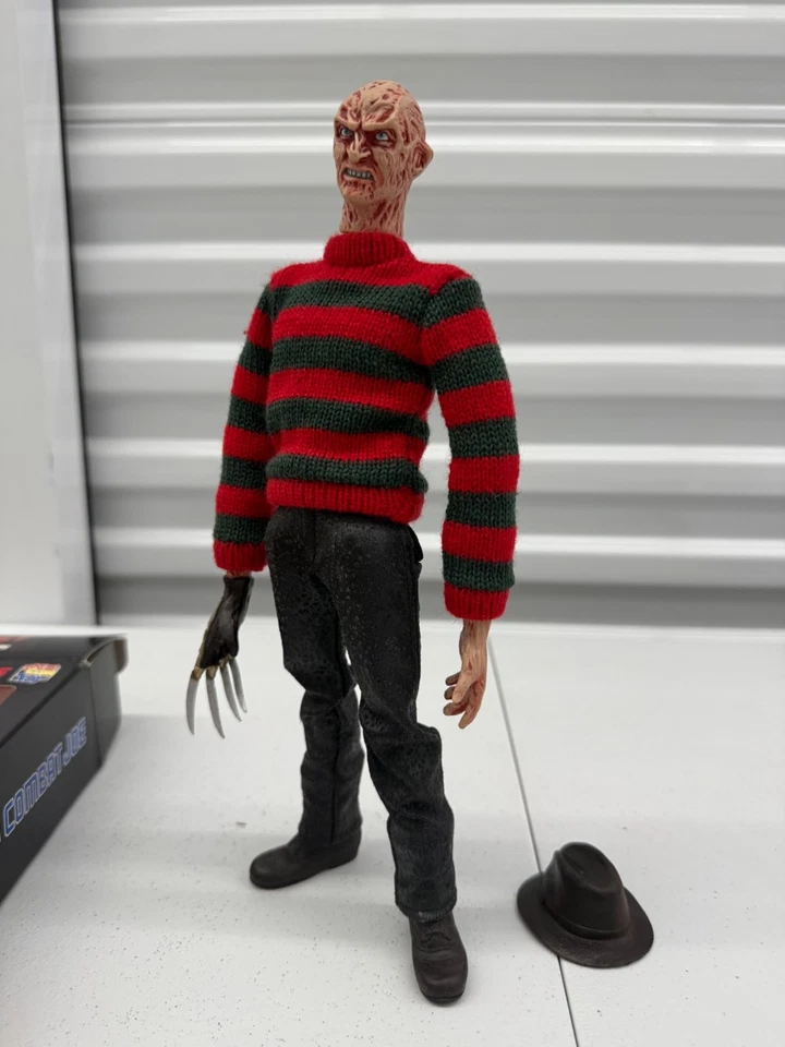 Medicom Фредди Крюгер 1:6 фигурка ограниченного тиража #0356 винтажный ужас редкая - Изображение 2 из 4