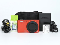 PENTAX Optio RZ18 16.0MP Digital Camera Orange w/SD card [Open Box]