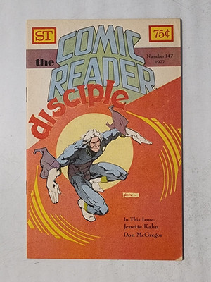 The Comic Reader #147 1977 Street Enterprises Marshall Rogers Cover The Disciple
